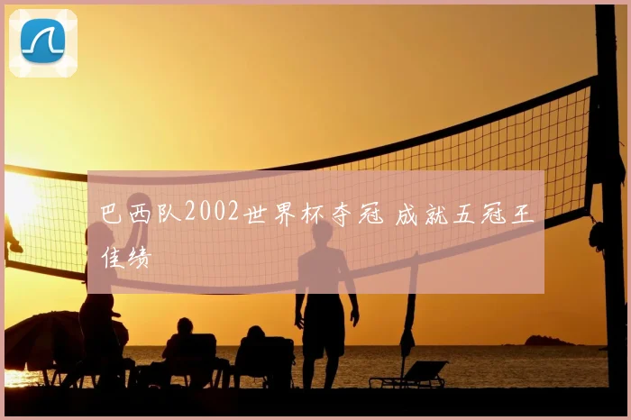 巴西队2002世界杯夺冠 成就五冠王佳绩